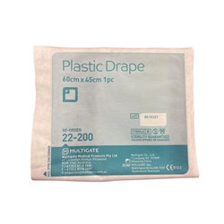 Multigate Plastic Drapes - 60 x 45cm - Pack of 100