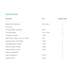 MICRO SUTURE PACK 2 STERILE 10