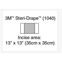 STERIDRAPE - INCISE 35X35CM 10