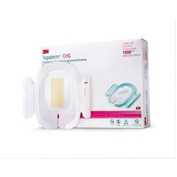 3M Tegaderm PICC IV CHG Dressing - 10 x 15cm - Pack of 25
