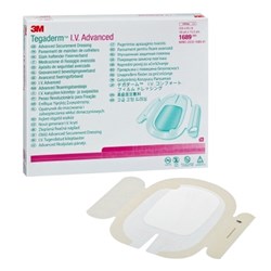 3M Tegaderm Transparent Dressing - Advanced Securement - 10 x 15.5cm - Pack of 25
