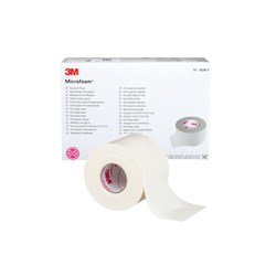 3M Microfoam Surgical Tape - 25mm - 12 Rolls