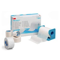 3M Micropore Tape - Disposable - 12mm - Pack of 24
