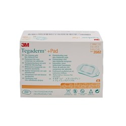3M Tegaderm Dressing + Pad - 5 x 7cm - Pack of 50