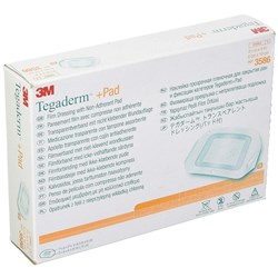 3M Tegaderm Dressing + Pad - 9 x 10cm - Pack of 25