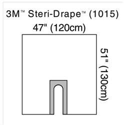 U-Drape 1015 Surgical Drape - 120 x 130cm - Pack of 10
