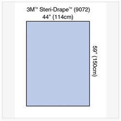 3M Steridrape Back Table - 114 x 150cm - Pack of 20