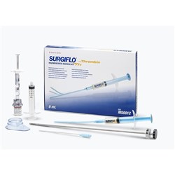 Surgiflo Hemostatic Matrix Kit - With Thrombin - 8ml - Sterile - Single