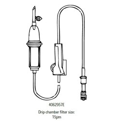 B. Braun Intrafix IV Set - Luer Lock - Air Vent - Pack of 10