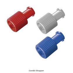 B. Braun Combi Caps - White - Pack of 100