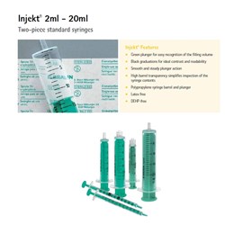 B. Braun Injekt Syringe - Luer Lock - 10ml - Pack of 100