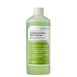 Microshield 2 Handwash - Green - 500ml Bottle - Single