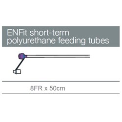 ENFit Feeding Tube - Radiopaque - 8F x 50cm - Single