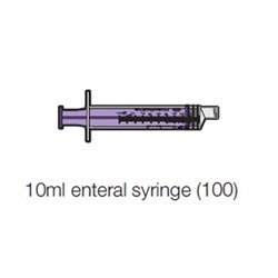 ENFit Enteral Syringe - Sterile - 10ml - Pack of 100