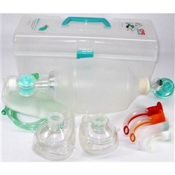 Galemed Resuscitator Kit - Adult - Recoil Bag - Single