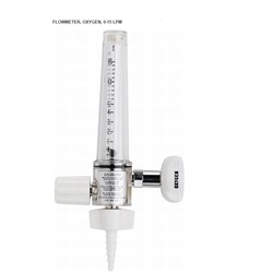 Ezi-Flo Oxygen Flow Meter - 0-15LPM - Single
