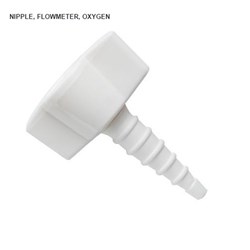 Oxygen Nipple - For Flow Meter - Pack of 10