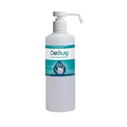 Debug Hand Hygiene Solution - 0.5% Chlorhexidine - 70% Isopropyl Alcohol - 500ml - Single