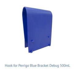 HOOK FOR 500ML DEBUG BOTTLE BLUE BRACKET
