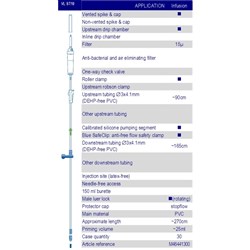 Volumat IV Giving Set - VL ST10 - Pack of 30