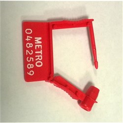 Metro Plastic Sealers - Pack of 100