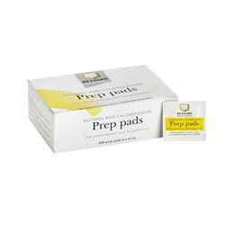 Prep Pads - 2% Chlorhexidine, 70% Alcohol - Pack of 200