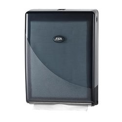 Paper Hand Towel Dispenser - Interleave - Black - Single