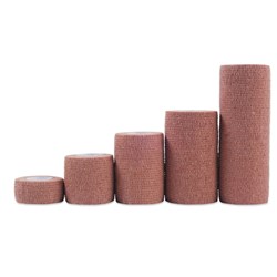 CoWrap Cohesive Bandage Latex Free 7.5cm x 4.5m Tan Pk of 24