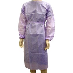 Isolation Gown - Purple - Impervious - Elastic Cuff - Pack of 100