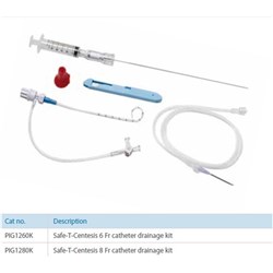 BD Safe-T-Centesis Drainage System - 6FG - Single