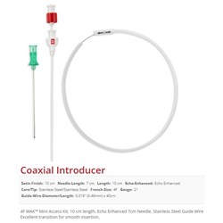 COAXIAL INTRODUCER 4F 10CM SSTEEL ECHO 10