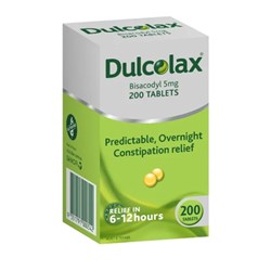 Dulcolax Tablets 5mg Pack of 200