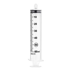 Sol-M Syringe - 60ml Luer Lock - Pack of 30
