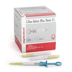 Ultra Safety Twist Dental Needle - XL - 27G x 35mm - 2.2ml - Single