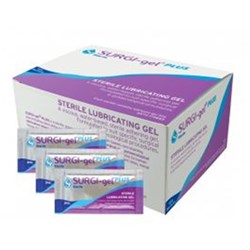 Surgi-Gel Plus Lubricating Gel - Sterile - 3ml - Pack of 144