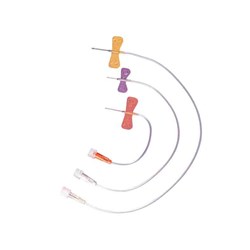 Terumo Surflo Scalp Vein Set - 19G x 0.75" - 12" - Black - Pack of 50