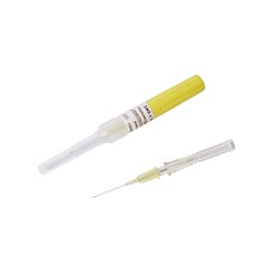 Terumo Surflo IV Catheter - 24G x 0.75" - Yellow - Pack of 50