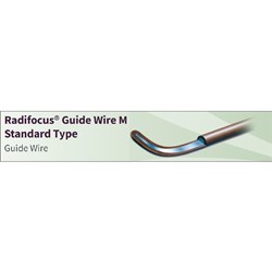 Radifocus Guidewire M - 0.018" x 180cm - 3cm Angled - Pack of 5