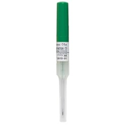 Terumo Surflo IV Catheter - 18G x 1.25" - Green - Pack of 50