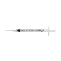 Terumo Insulin Syringe - U100 - 0.5ml - 27G x 0.5" Fixed Needle - Pack of 100