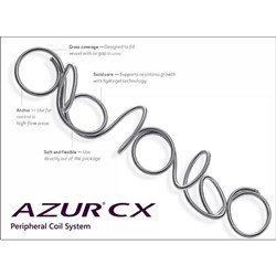 AZUR CX 018 8MM X 28CM DETACHABLE COIL