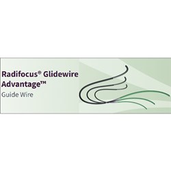 Radiofocus Glidewire Advantage - 0.035" x 260cm - 5cm Tapered Angled Tip - Single