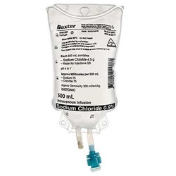 Viaflex Sodium Chloride 0.9% Injection – 500ml Bag