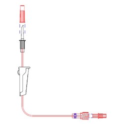 Blood and Solution Administration Set - Male Luer Lock - Pack of 100