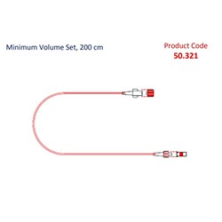 Extension Tube - Min Vol - 200cm - Luer Lock - Pack of 10