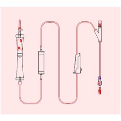 Blood/Solution Administration Pump Set - Y Site - Single