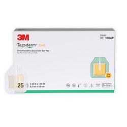 3M Tegaderm Chlorhexidine Gel Pad Box of 25