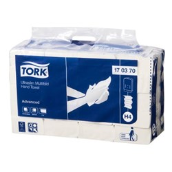 Tork Ultraslim Multifold Hand Towel - 24 x 21cm - 150 Sheets - Pack of 20