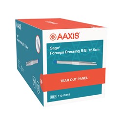 Dressing Blunt/Blunt Forceps - Sterile - 12.5cm - Pack of 50