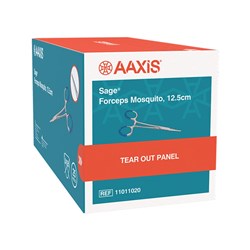 Mosquito Forceps - Straight - Disposable - Sterile - 12.5cm - Pack of 25